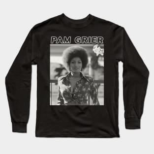 Pam Grier Long Sleeve T-Shirt